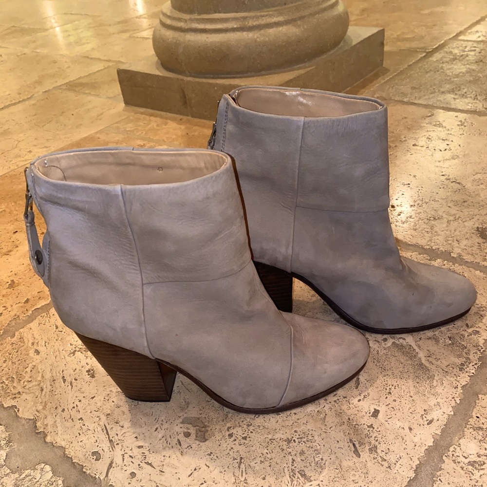 Rag & Bone Classic Newbury Boots in Tan Suede Size 40
